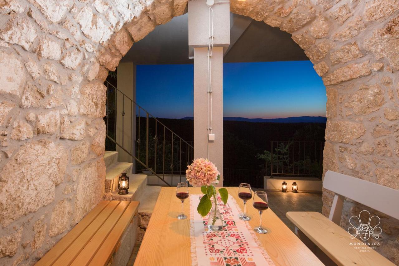 Mondinica Heritage House - Heated Pool Dobrinj Exterior foto